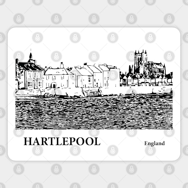 Hartlepool England Magnet by Lakeric
